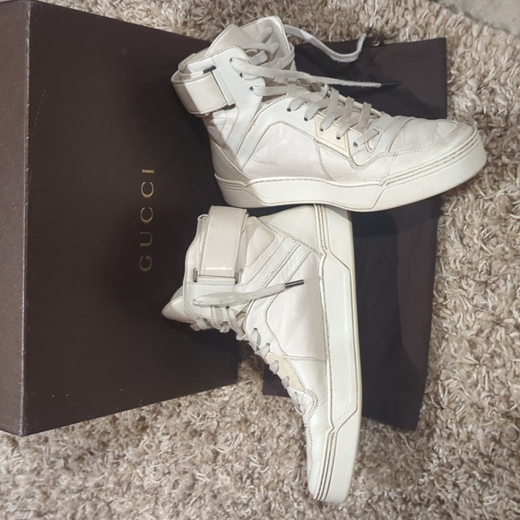Size 8 Mens Gucci High Tops - Picture 3 of 8
